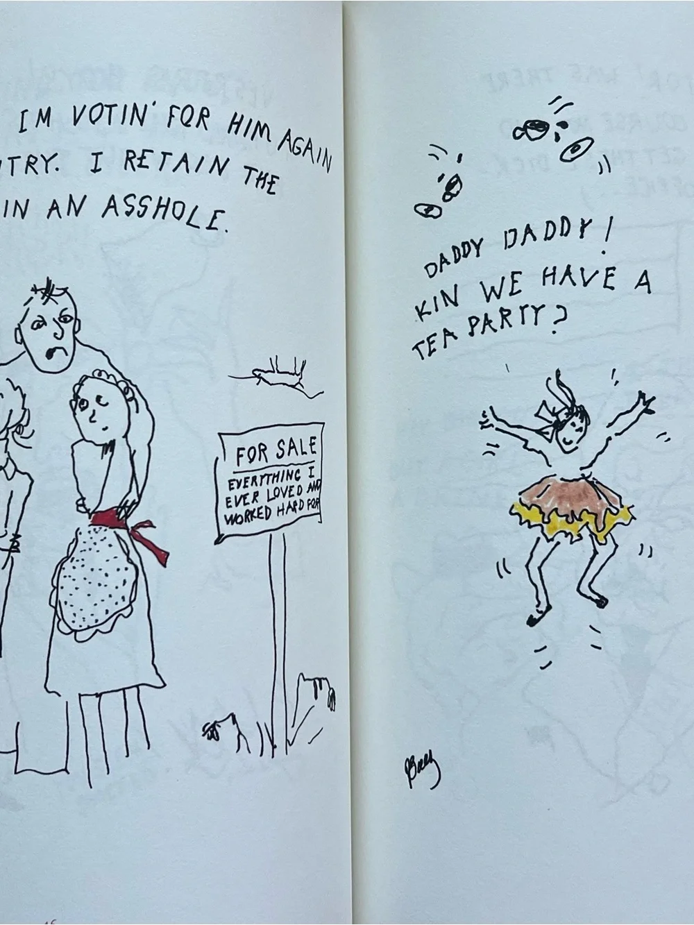 Signed Joan Baez Book — Am I Pretty When I Fly? (Hand-Signed / Like New)